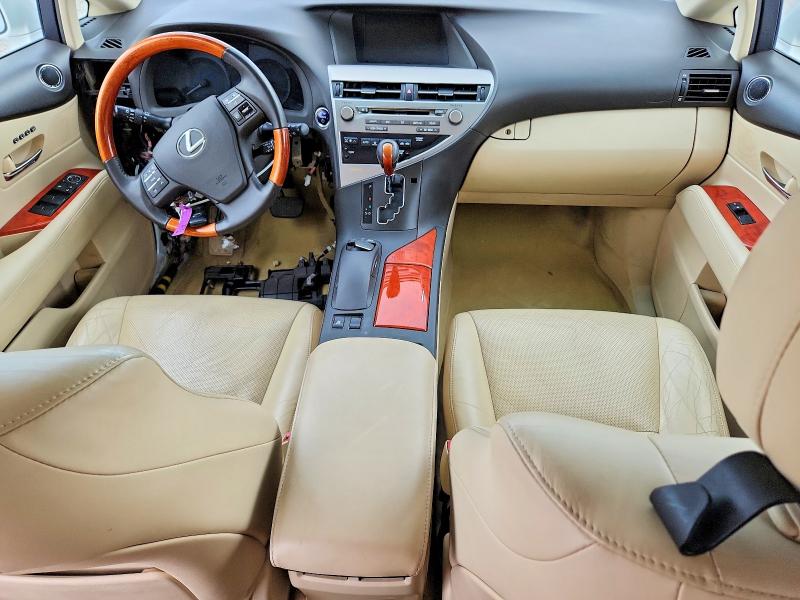 2011 Lexus Rx 450h VIN JTJBC1BA6B2033875 COPART salvage auction — MINOR DENT/SCRATCHES, UT - CERTIFICATE OF TITLE, sold $850 on 2026-07-10 (photo 8)