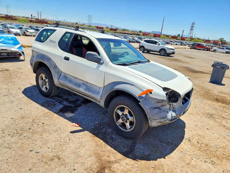 1999 Isuzu Vehicross VIN JACCN57X9X7990905 COPART salvage auction — FRONT END, Az - Cert Of Title - Salvage, sold $2,350 on 2026-07-17 (photo 4)