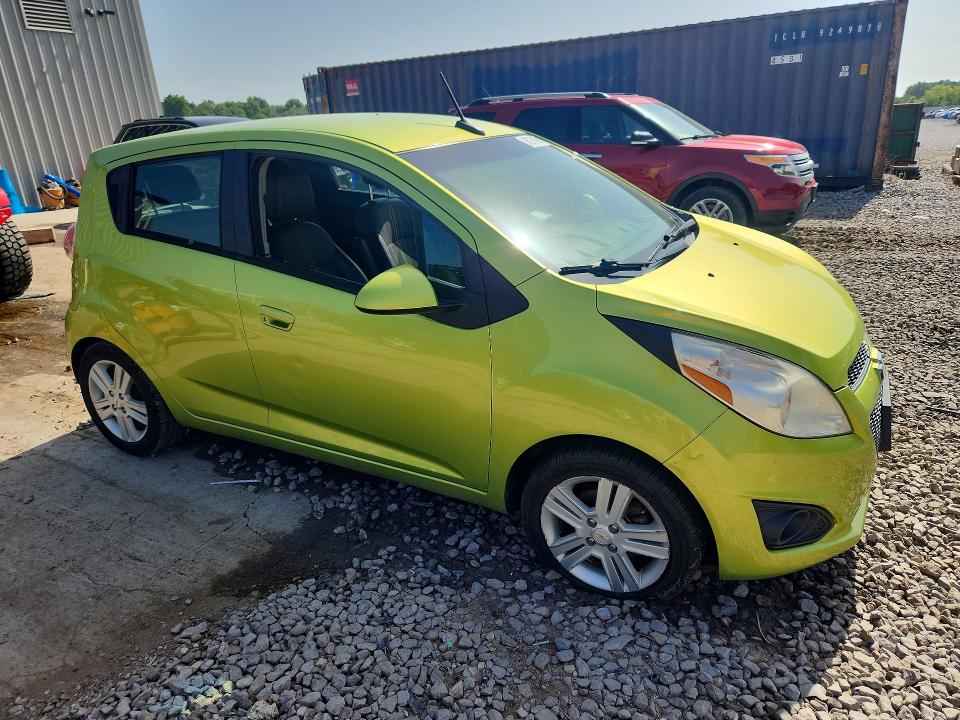 2013 Chevrolet Spark VIN KL8CD6S94DC568247 COPART salvage auction — SIDE, Wi - Junked Vehicle Bill Of Sale, sold $250 on 2026-07-27 (photo 4)