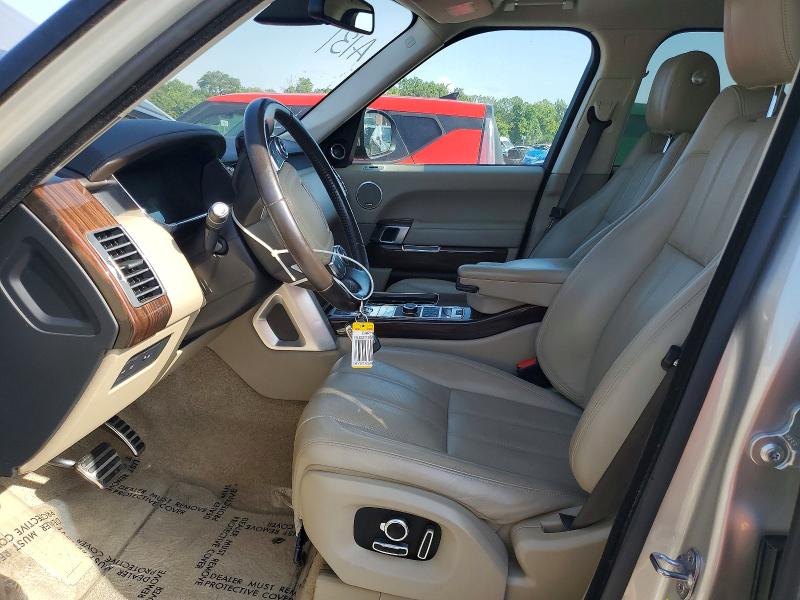 2016 Land rover RANGE ROVER VIN SALGS2EF9GA253476 COPART salvage auction — REAR END, Al - Certificate Of Title, sold $1,250 on 2026-07-28 (photo 7)