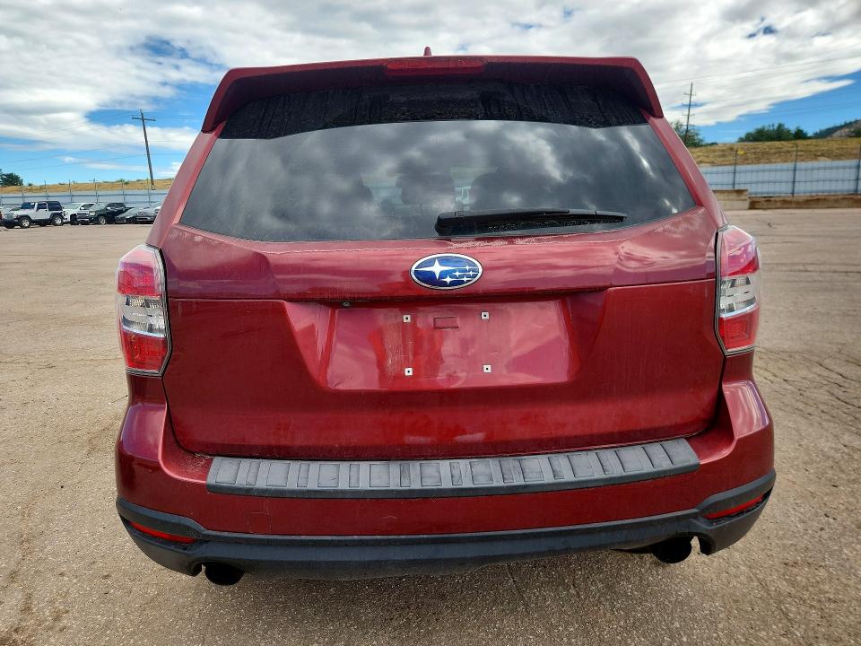 2016 Subaru Forester VIN JF2SJGXCXGH459189 COPART salvage auction — HAIL, Co - Certificate Of Title, sold $3,500 on 2026-08-19 (photo 6)