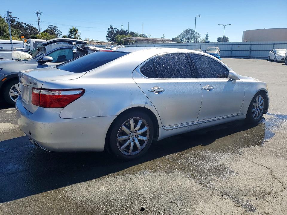 2007 Lexus Ls 460 VIN JTHBL46F975025025 COPART salvage auction — UNDERCARRIAGE, CA - CERTIFICATE OF TITLE (P), sold $175 on 2026-07-28 (photo 3)