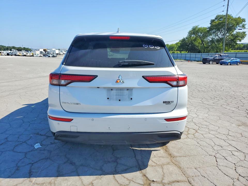 2022 Mitsubishi Outlander VIN JA4J3TA82NZ015100 COPART salvage auction — FRONT END, Tn - Certificate Of Title (P), sold $11,400 on 2026-08-26 (photo 6)