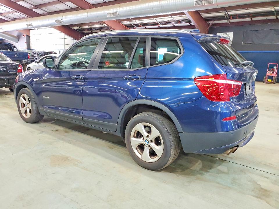 2011 BMW X3 VIN 5UXWX5C5XBL706175 COPART salvage auction — MINOR DENT/SCRATCHES, CT - CERTIFICATE OF TITLE, sold $1,000 on 2026-07-16 (photo 2)