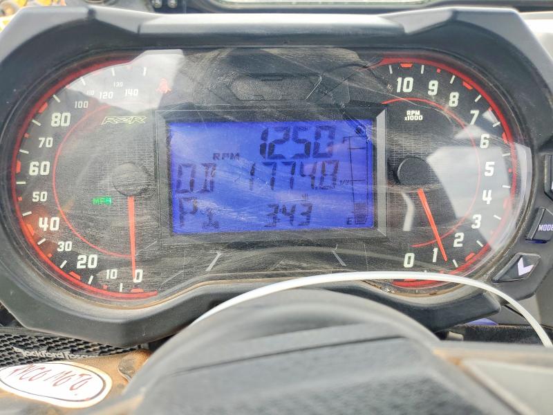 2022 Polaris Rzr VIN 3NSM4D922NF348309 COPART salvage auction — SIDE, Nv - Salvage Title, sold $15 on 2026-08-20 (photo 8)