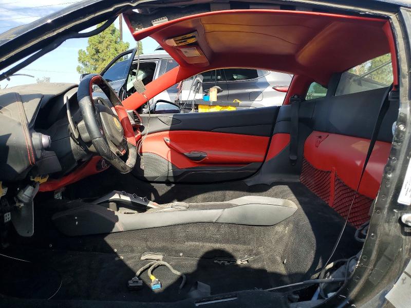 2018 Ferrari VIN ZFF79ALA8J0229480 COPART salvage auction — FRONT END, Nc - Dis/Dlr/Exp Only Salvage Title (P), sold $43,750 on 2026-08-04 (photo 7)