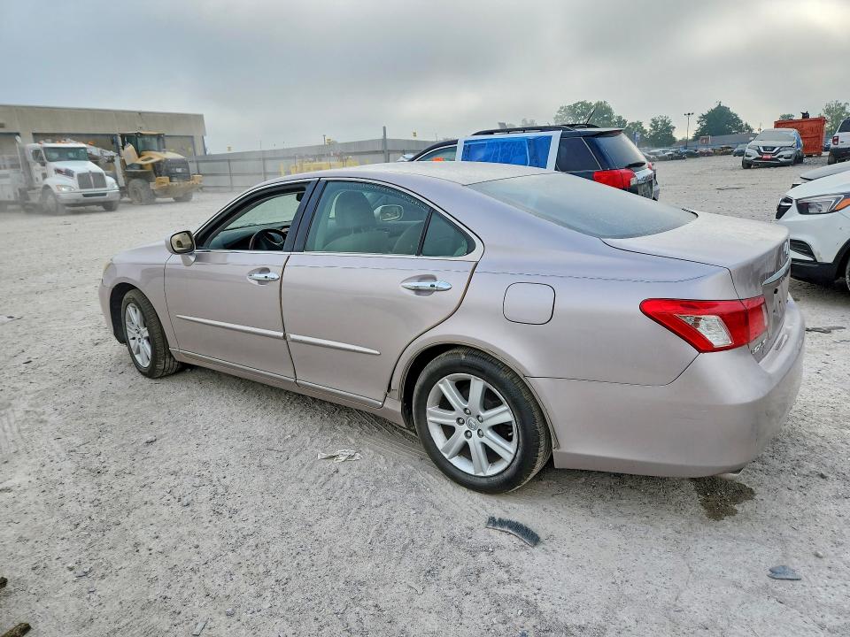 2008 Lexus Es 350 VIN JTHBJ46G282261792 COPART salvage auction — NORMAL WEAR, In - Certificate Of Title (P), sold $500 on 2026-07-31 (photo 2)