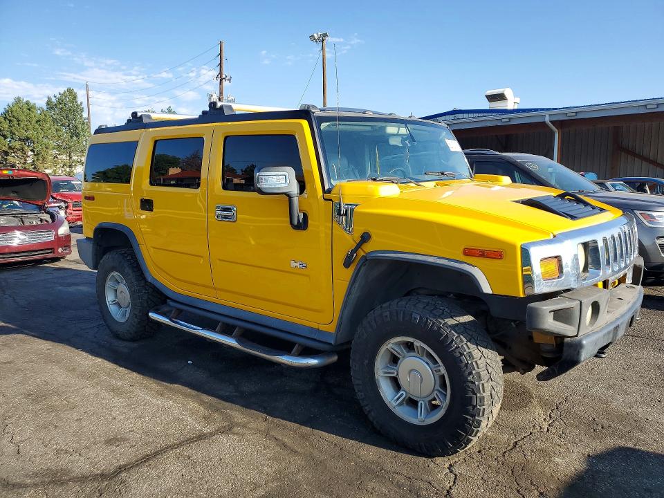 2004 Hummer H2 VIN 5GRGN23U34H121668 COPART salvage auction — SIDE, Co - Cert Of Title-Rebuilt Salvage, sold $275 on 2026-07-28 (photo 4)