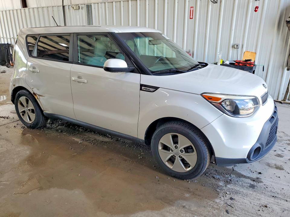 2016 Kia Soul VIN KNDJN2A27G7334948 COPART salvage auction — FRONT END, Pa - Cert Of Title, sold $600 on 2026-07-29 (photo 4)