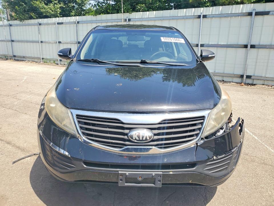 2013 Kia Sportage VIN KNDPB3A27D7444497 COPART salvage auction — FRONT END, Oh - Cert Of Title-Salvage, sold $80 on 2026-07-29 (photo 5)