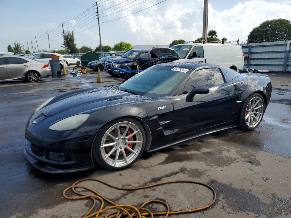 2009 Chevrolet Corvette VIN 1G1YY26W695109574 COPART salvage auction — NORMAL WEAR, FL - CERT OF TITLE-REBUILT, sold $15,100 on 2026-07-29 (photo 1)