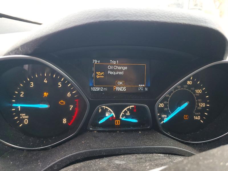 2019 Ford Escape VIN 1FMCU9GD6KUA73184 COPART salvage auction — FRONT END, In - Certificate Of Title, sold $2,300 on 2026-07-24 (photo 9)