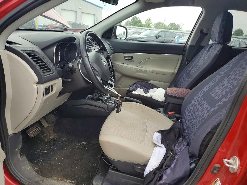 2016 Mitsubishi Outlander VIN JA4AR3AW9GZ041399 COPART salvage auction — FRONT END, Ny - Mv-907A Salvage Certificate, sold $2,150 on 2026-07-15 (photo 7)