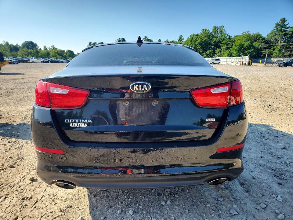 2015 Kia Optima VIN 5XXGM4A76FG354635 COPART salvage auction — MECHANICAL, Ma - Certificate Of Title, sold $425 on 2026-07-30 (photo 6)