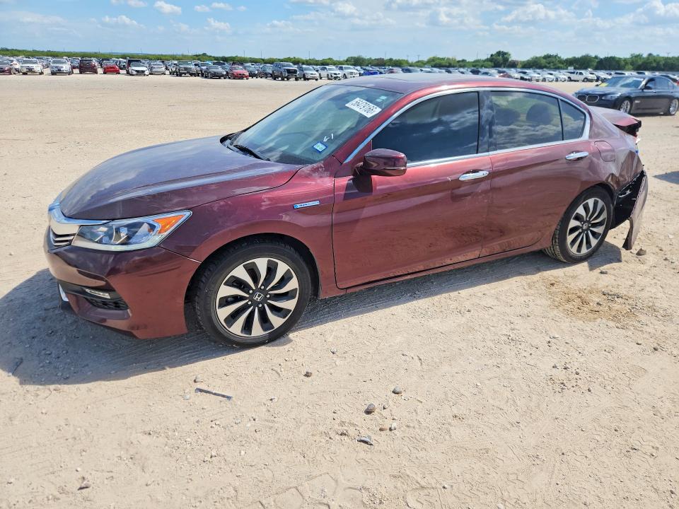2017 Honda Accord VIN JHMCR6F54HC020561 COPART salvage auction — REAR END, Tx - Salvage Vehicle Title, sold $700 on 2026-07-16 (photo 1)