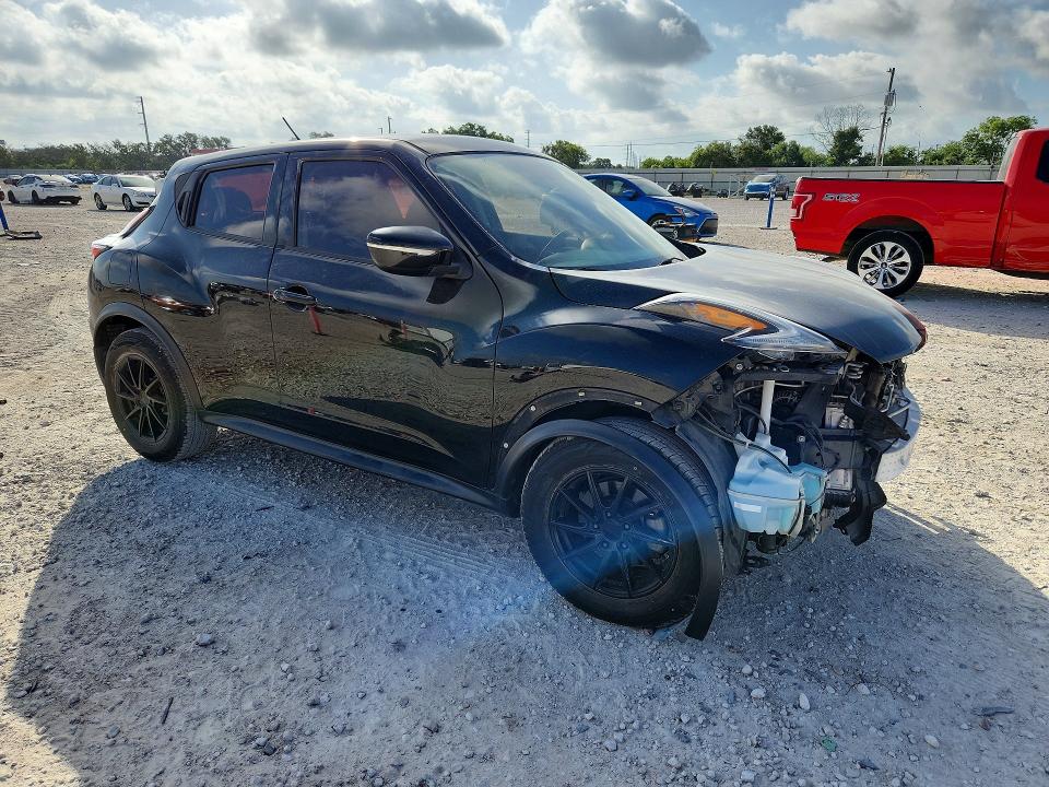 2017 Nissan Juke VIN JN8AF5MR4HT701860 COPART salvage auction — FRONT END, Tx - Salvage Vehicle Title, sold $975 on 2026-07-30 (photo 4)