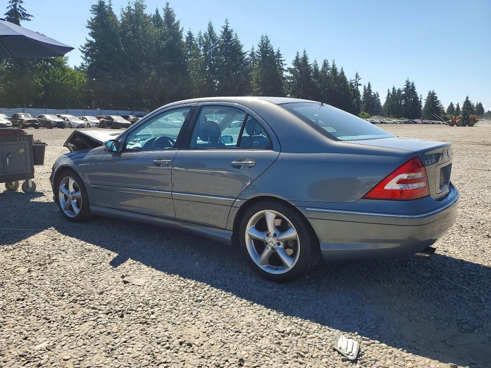 2005 Mercedes-benz C class VIN WDBRF40J75F706553 COPART salvage auction — FRONT END, WA - BILL OF SALE, sold $2,500 on 2026-07-14 (photo 2)
