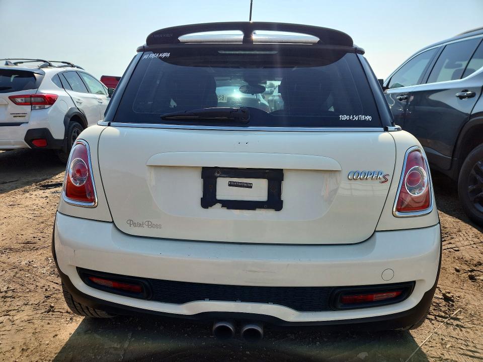 2013 Mini Cooper VIN WMWSV3C57DT389885 COPART salvage auction — SIDE, Il - Salvage Certificate, sold $300 on 2026-09-08 (photo 6)