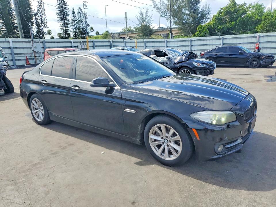 2015 BMW 5er VIN WBA5A5C58FD513423 COPART salvage auction — FRONT END, Fl - Certificate Of Title, sold $1,700 on 2026-07-25 (photo 4)