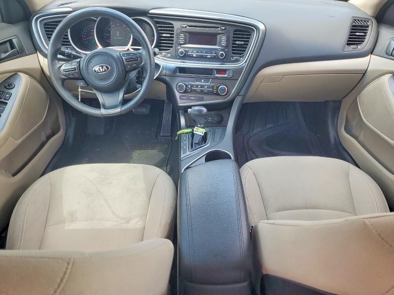 2015 Kia Optima VIN 5XXGM4A78FG478924 COPART salvage auction — FRONT END, Mo - Salvage Certificate Of Title, sold $175 on 2026-07-28 (photo 8)