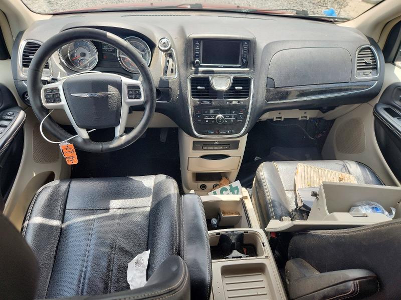 2015 Chrysler Voyager VIN 2C4RC1CGXFR574097 COPART salvage auction — FRONT END, Il - Salvage Certificate, sold $200 on 2026-08-24 (photo 8)