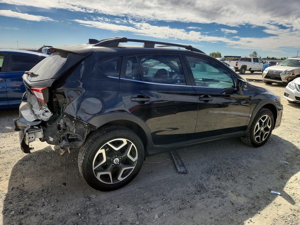 2018 Subaru Xv VIN JF2GTAMC1JH302143 COPART salvage auction — REAR END, Ca - Salvage Certificate, sold $15 on 2026-07-28 (photo 3)