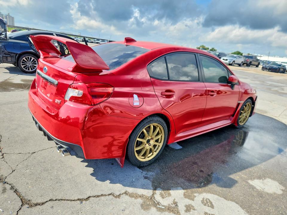 2015 Subaru Wrx VIN JF1VA1J61F8810846 COPART salvage auction — MINOR DENT/SCRATCHES, La - Cert Of Title-Reconstructed (P), sold $1,000 on 2026-07-08 (photo 3)