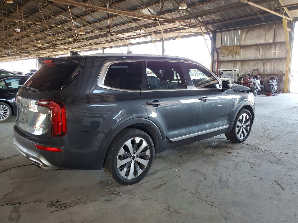 2021 Kia Telluride VIN 5XYP64HC2MG101737 COPART salvage auction — ALL OVER, Az - Cert Of Title - Salvage, sold $250 on 2026-07-29 (photo 3)