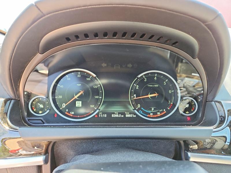 2015 BMW 6 series VIN WBAYP5C58FD873125 COPART salvage auction — SIDE, NC - SALVAGE CERTIFICATE OF TITLE, sold $2,150 on 2026-07-27 (photo 9)