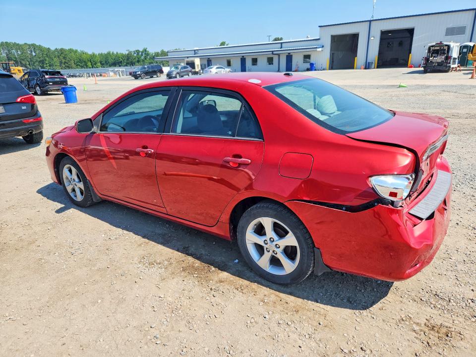 2012 Toyota Corolla VIN 5YFBU4EE1CP021345 COPART salvage auction — REAR END, Nc - Salvage Certificate Of Title, sold $425 on 2026-07-27 (photo 2)