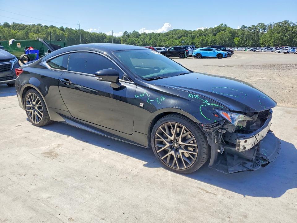 2017 Lexus Rc VIN JTHHA5BC3H5006232 COPART salvage auction — FRONT END, Ga - Cert Of Title-Salvage, sold $7,200 on 2026-08-24 (photo 4)