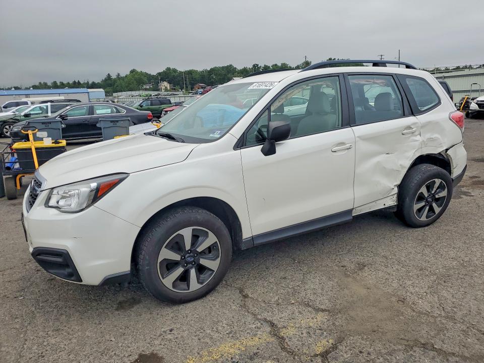 2018 Subaru Forester VIN JF2SJABC0JH432580 COPART salvage auction — SIDE, PA - CERTIFICATE OF SALVAGE, sold $1,500 on 2026-07-28 (photo 1)