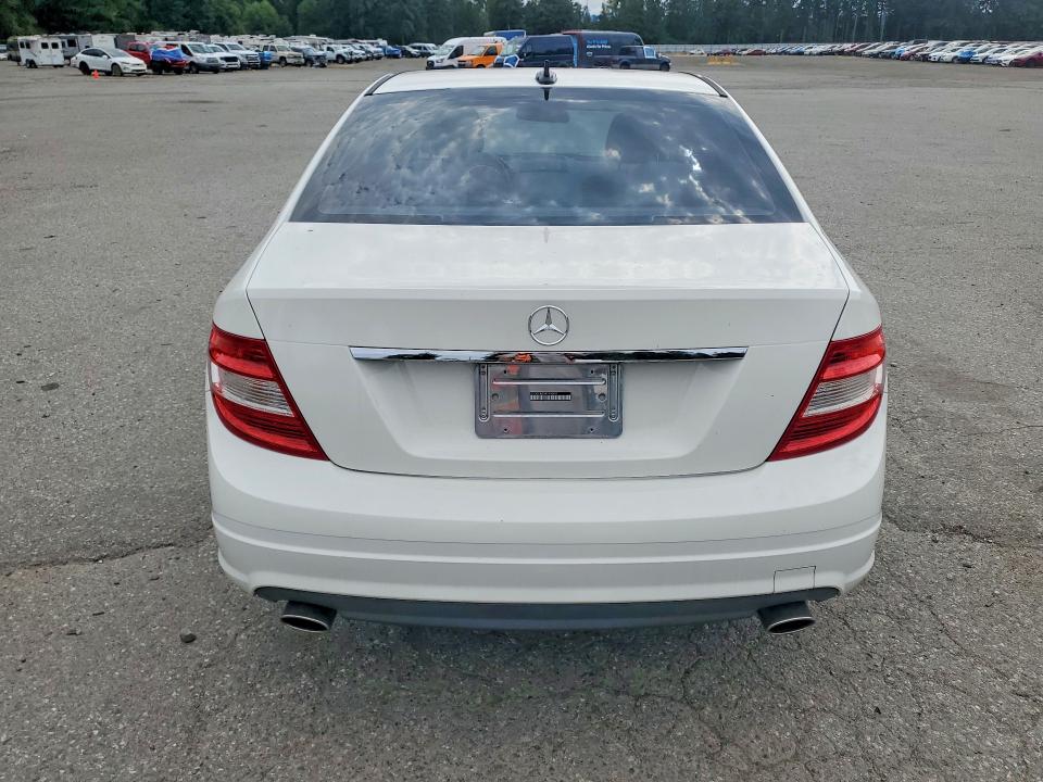 2010 Mercedes-benz C-klasse VIN WDDGF8BB8AF420491 COPART salvage auction — FRONT END, WA - BILL OF SALE, sold $1,250 on 2026-08-03 (photo 6)