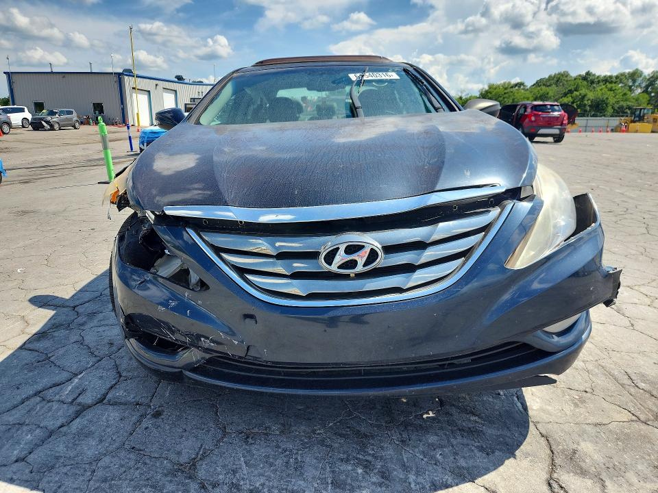 2012 Hyundai Sonata VIN 5NPEC4AC3CH385591 COPART salvage auction — FRONT END, TN - SALVAGE CERTIFICATE (P), sold $525 on 2026-07-27 (photo 5)