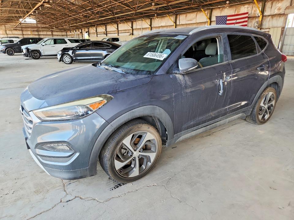2017 Hyundai Tucson VIN KM8J33A29HU377844 COPART salvage auction — SIDE, Az - Certificate Of Title, sold $1,500 on 2026-07-29 (photo 1)