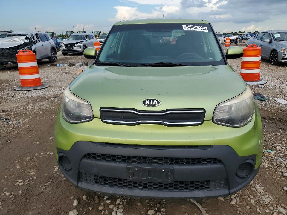 2018 Kia Soul VIN KNDJN2A25J7892627 COPART salvage auction — MECHANICAL, Tx - Certificate Of Title, sold $1,100 on 2026-07-27 (photo 5)
