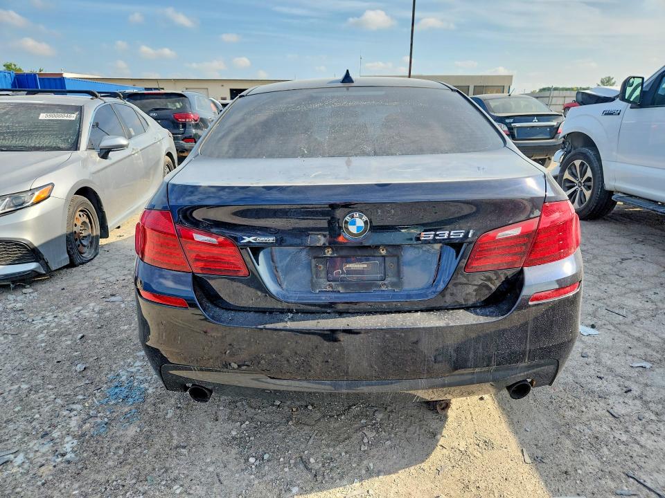 2014 BMW 5 series VIN WBA5B3C58ED539083 COPART salvage auction — MECHANICAL, IN - CERTIFICATE OF TITLE, sold $2,600 on 2026-07-10 (photo 6)