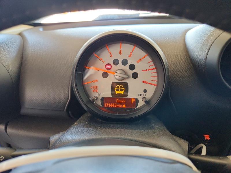 2014 Mini Cooper VIN WMWZB3C58EWR36654 COPART salvage auction — FRONT END, Tx - Salvage Vehicle Title, sold $450 on 2026-09-27 (photo 9)