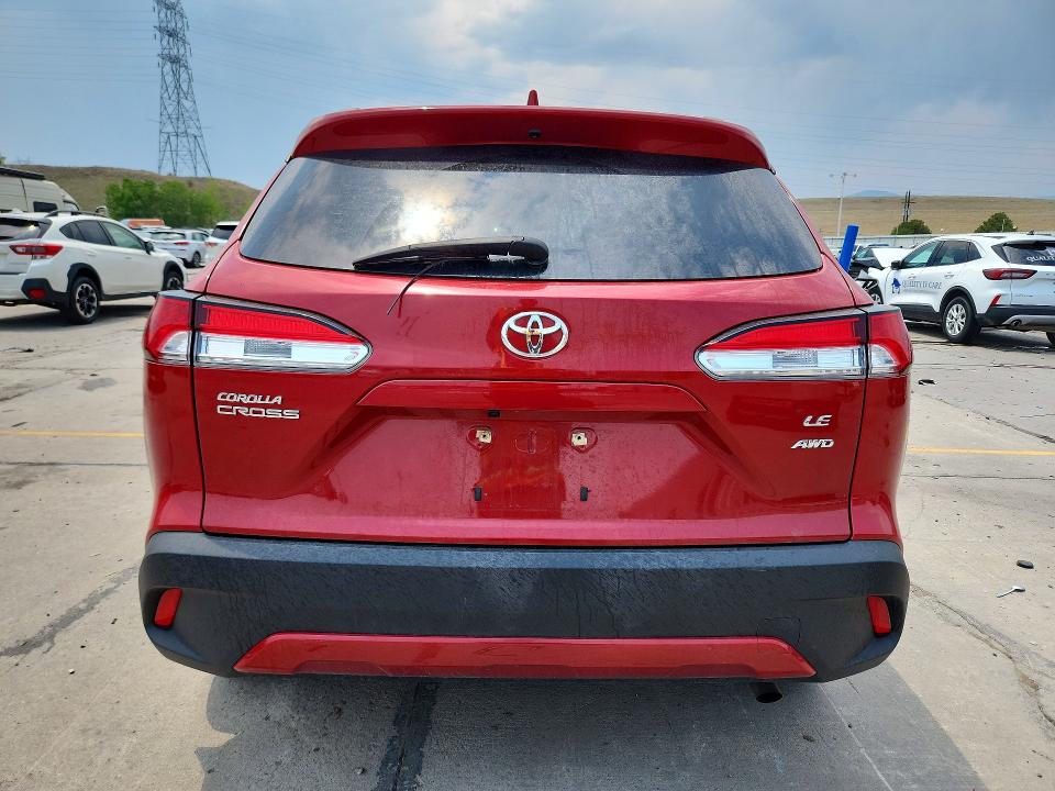2023 Toyota Corolla cross VIN 7MUCAABG5PV058614 COPART salvage auction — FRONT END, Co - Salvage Title, sold $10,200 on 2026-08-24 (photo 6)