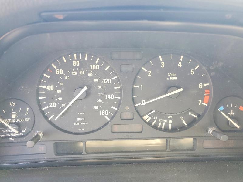 1992 BMW 5 series VIN WBAHJ6313NGD21472 COPART salvage auction — MECHANICAL, CA - DIS/DLR/EXP ONLY CLEAN TITLE, sold $1,100 on 2026-07-27 (photo 9)