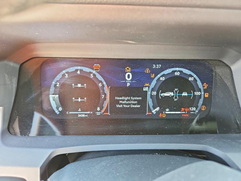 2025 Toyota 4runner VIN JTEVA5BR1S5041847 COPART salvage auction — FRONT END, Tx - Salvage Vehicle Title, sold $28,500 on 2026-07-31 (photo 9)