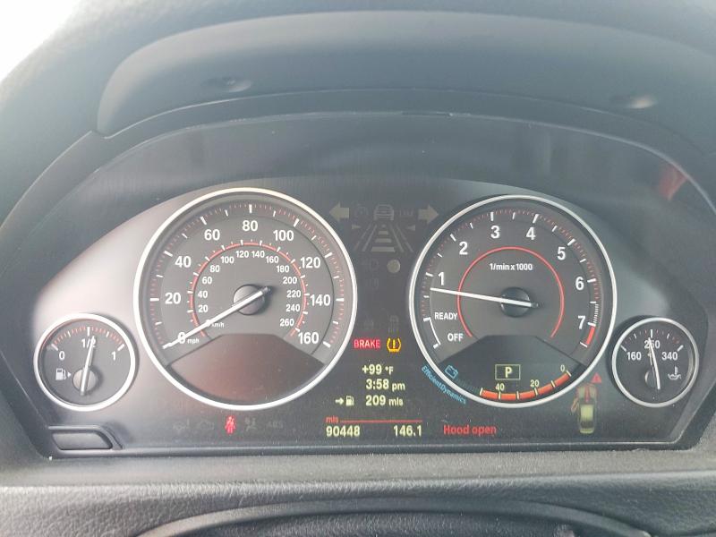 2013 BMW VIN WBA3A9C5XDF476780 COPART salvage auction — FRONT END, In - Cert Of Title-Salvage Title, sold $3,500 on 2026-08-14 (photo 9)