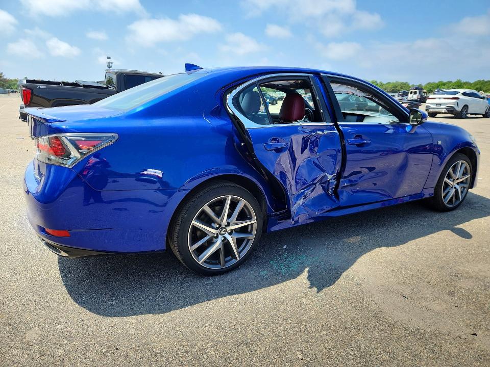 2020 Lexus Gs VIN JTHEZ1CL3LA012163 COPART salvage auction — SIDE, NY - MV-907A SALVAGE CERTIFICATE, sold $100 on 2026-07-29 (photo 3)