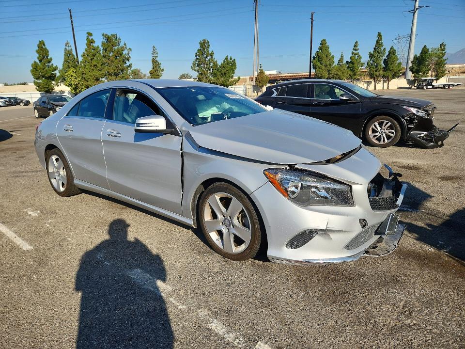 2017 Mercedes-benz Cla-klasse VIN WDDSJ4GB7HN498920 COPART salvage auction — FRONT END, Ca - Salvage Certificate, sold $1,300 on 2026-07-23 (photo 4)