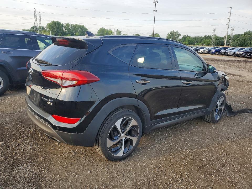 2016 Hyundai Tucson VIN KM8J3CA27GU156113 COPART salvage auction — FRONT END, MI - CERTIFICATE OF TITLE, sold $2,750 on 2026-07-14 (photo 3)