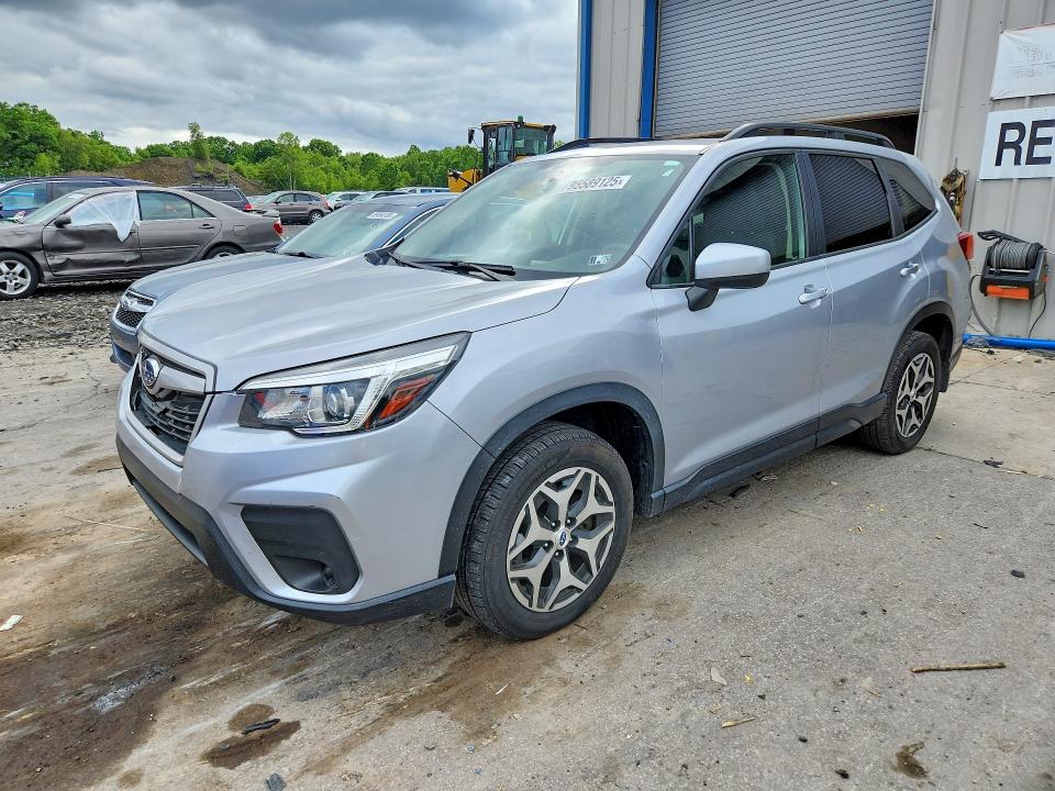 2020 Subaru Forester VIN JF2SKAJC4LH422149 COPART salvage auction — FRONT END, Pa - Certificate Of Salvage, sold $2,600 on 2026-07-15 (photo 1)