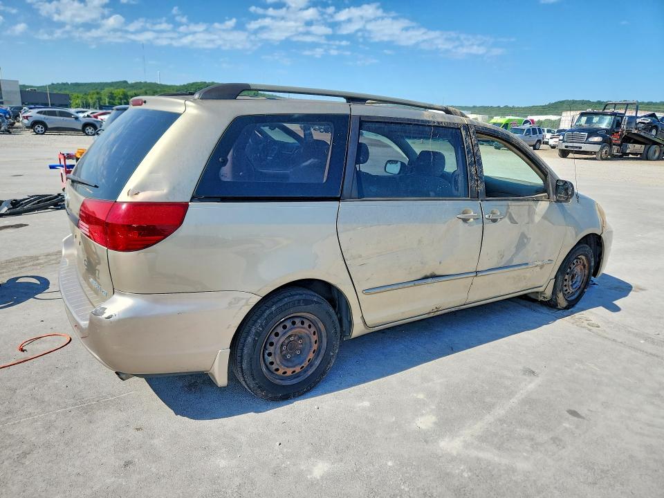 2005 Toyota Sienna VIN 5TDZA23C95S233174 COPART salvage auction — SIDE, Ok - Certificate Of Title, sold $575 on 2026-07-10 (photo 3)