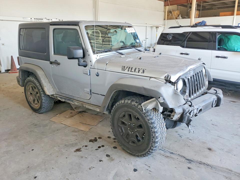 2018 Jeep Wrangler / VIN 1C4AJWAGXJL898204 COPART salvage auction — FRONT END, Tx - Salvage Vehicle Title, sold $6,999 on 2026-08-03 (photo 4)