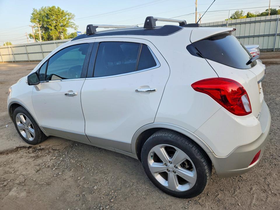 2015 Buick Encore VIN KL4CJASB2FB187215 COPART salvage auction — NORMAL WEAR, La - Certificate Of Title, sold $10 on 2026-07-30 (photo 2)