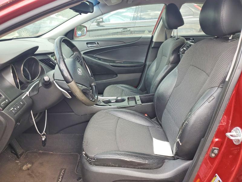 2012 Hyundai Sonata VIN 5NPEC4AC7CH326978 COPART salvage auction — FRONT END, Ga - Certificate Of Title, sold $550 on 2026-07-07 (photo 7)